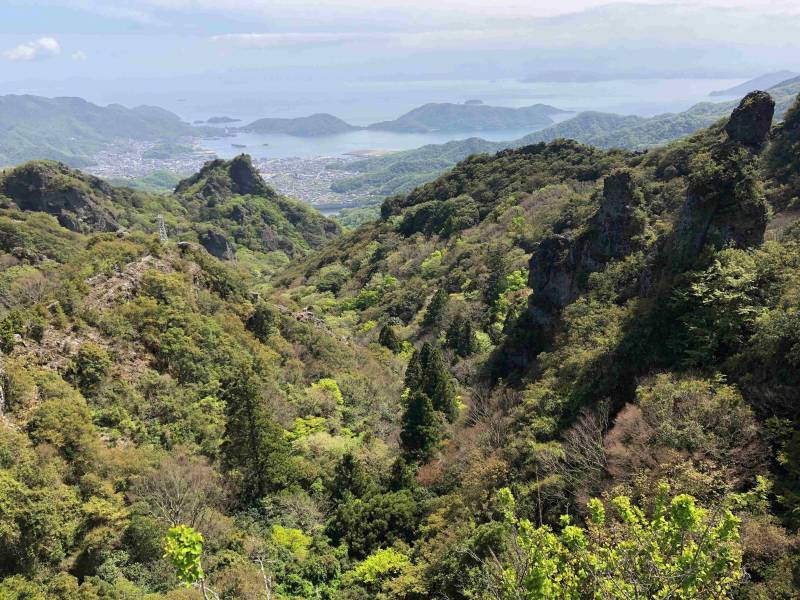 2026年寒霞渓山桜・新緑情報 #04.18(寒霞渓ロープウェイHPへ)