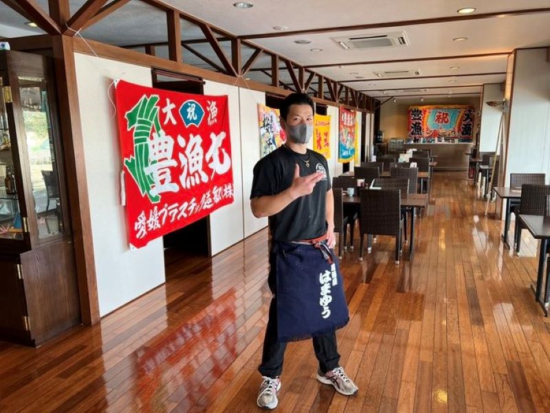 小豆島の漁師YouTuberの居酒屋国際ホテルにOPEN！
