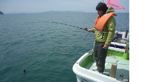 釣り船体験　－小豆島ふるさと村－