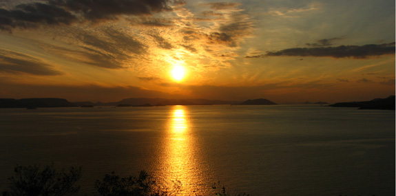 夕陽スポット　－小瀬海岸～千軒－