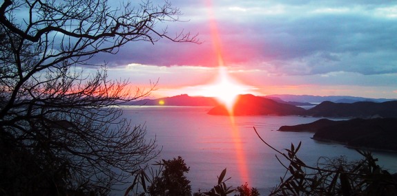 夕陽スポット－洞雲山～碁石山－